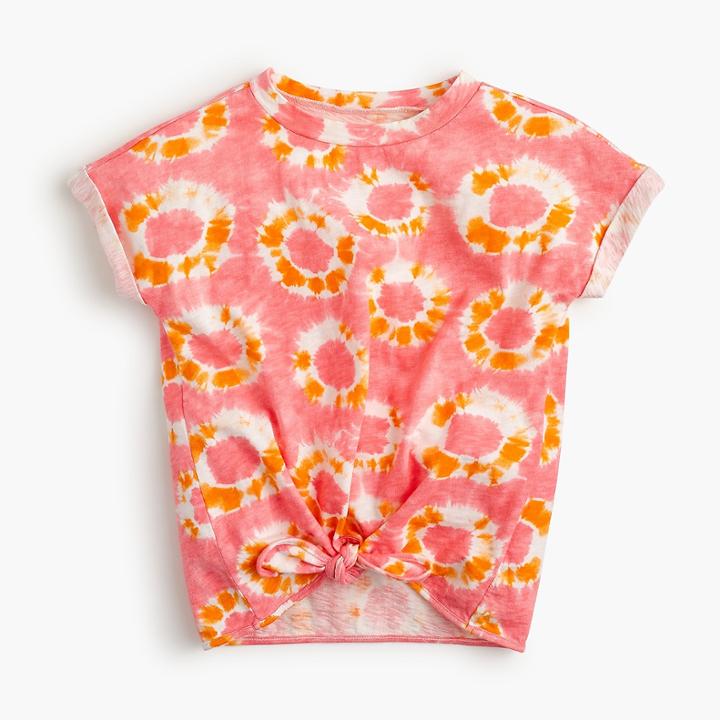 J.Crew Girls' tie-dye T-shirt
