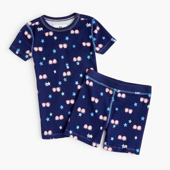 J.Crew Kids' short pajama set in sunnies and stars