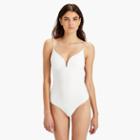 J.Crew Onia Gloria ribbed solid one-piece