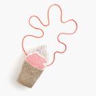 J.Crew Girls' glitter ice cream cone bag