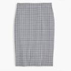 J.Crew No. 2 pencil skirt in gingham seersucker