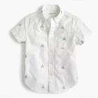 J.Crew Kids' short-sleeve critter oxford shirt in sailboats