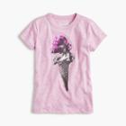 J.Crew Girls' ice cream T-shirt