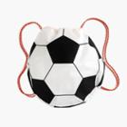 J.Crew Kids' soccer ball-shaped drawstring backpack