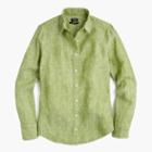 J.Crew Slim perfect shirt in cross-dyed Irish linen