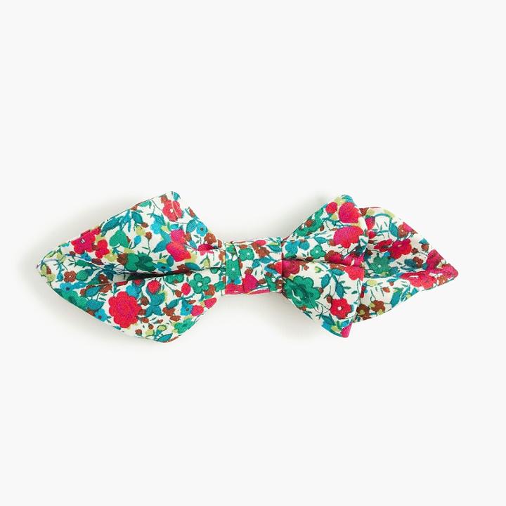J.Crew Boys' cotton bow tie in Liberty Emma and Georgina floral