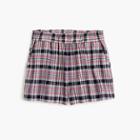 J.Crew Girls' pull-on short in madras