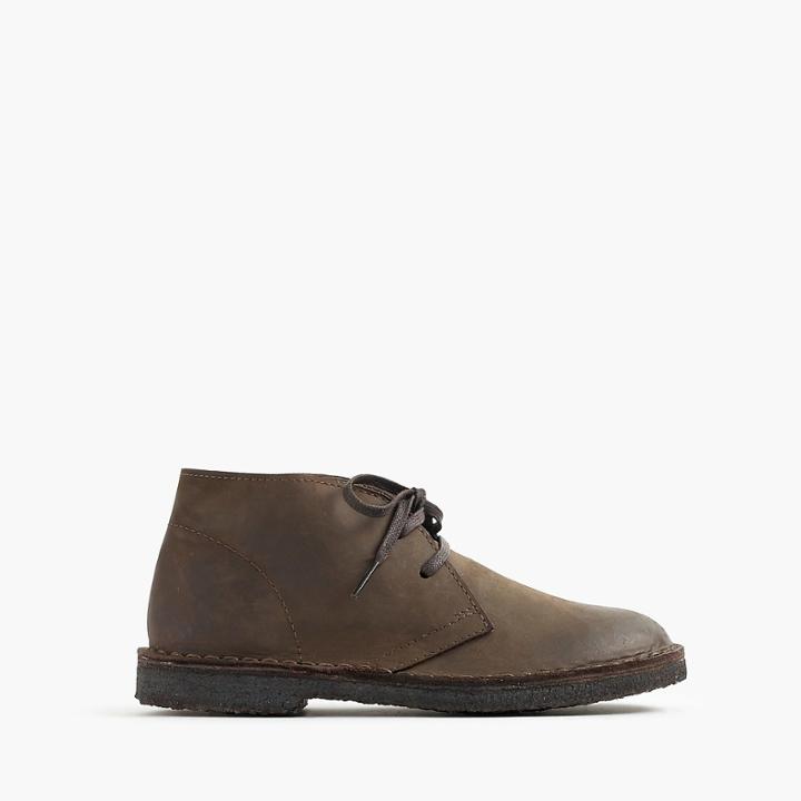 J.Crew Kids' oiled-leather MacAlister boots