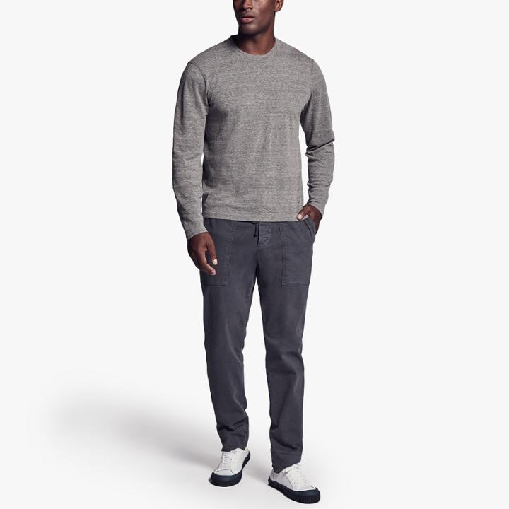 James Perse Recycled Cotton Crew Neck Sweater