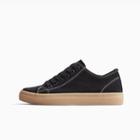 James Perse Carbon Soft Suede Sneaker