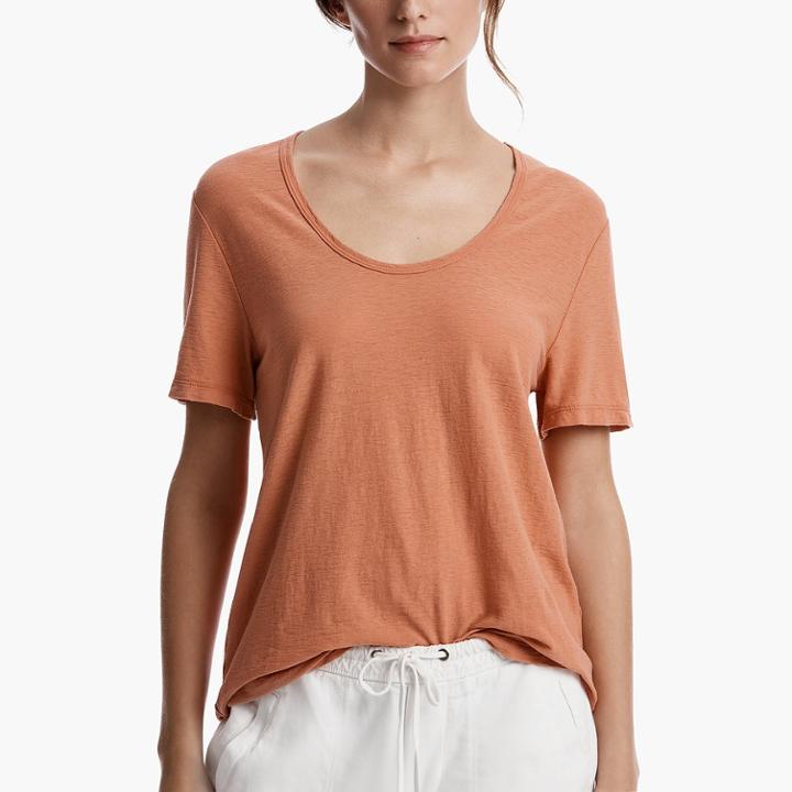 James Perse Cotton Linen Relaxed Tee