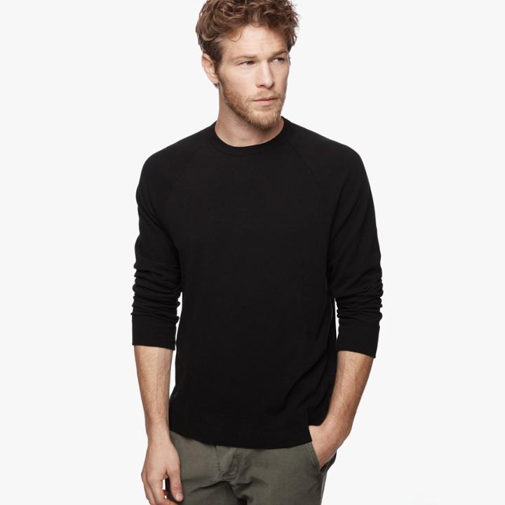 James Perse Sueded Jersey Raglan