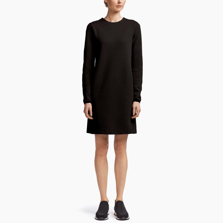 James Perse L/s Scuba Crew Neck Dress