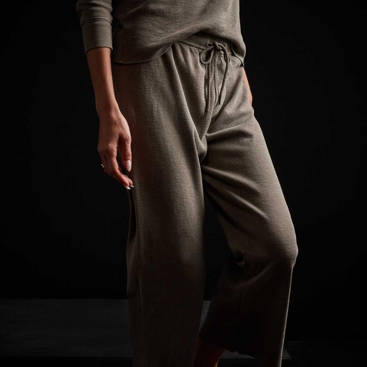 James Perse Thermal Knit Crop Sweatpant