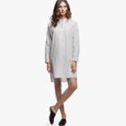 James Perse Zip-up Shirt Dress