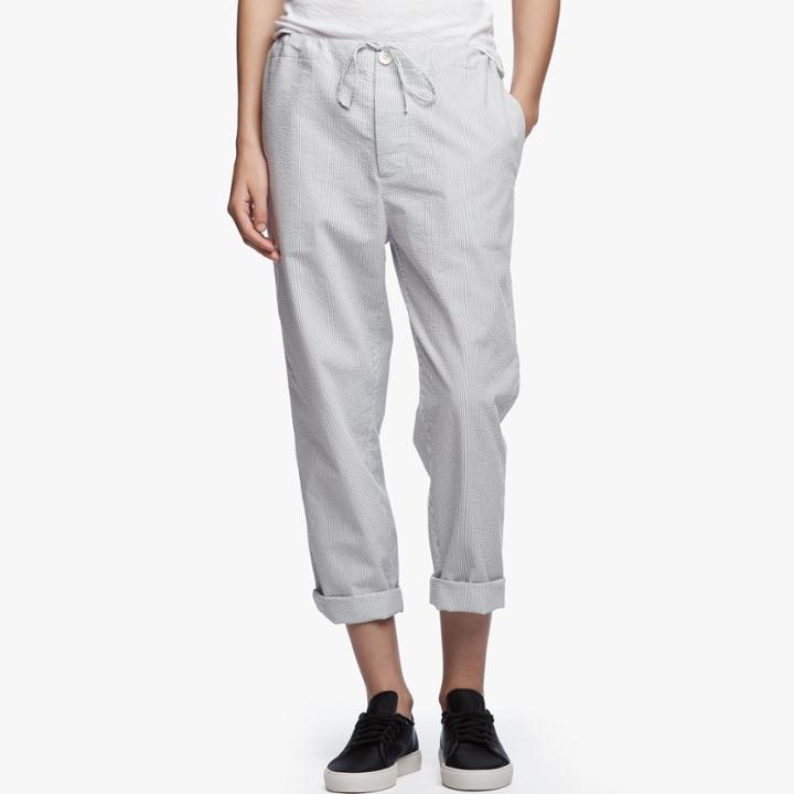 James Perse Seersucker Stripe Pant