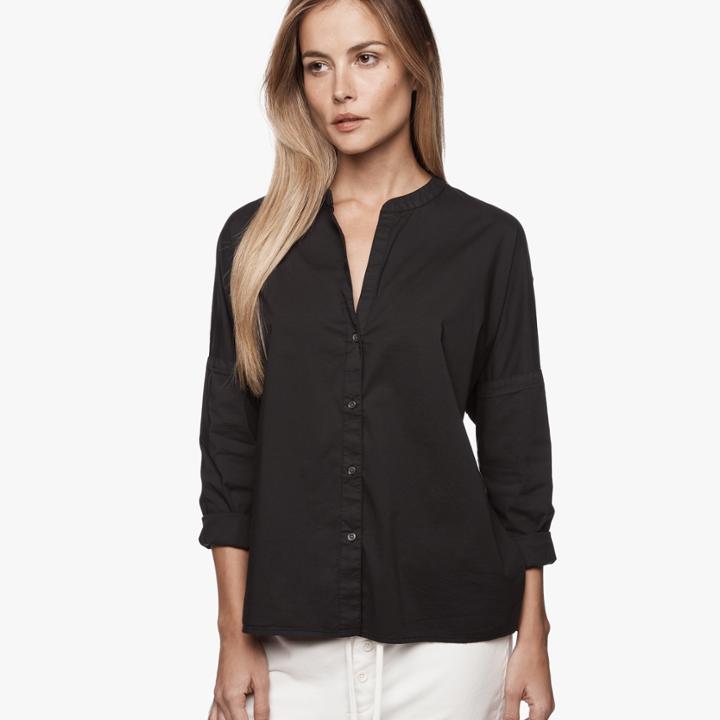 James Perse Double Layer Cotton Shirt