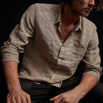 James Perse Classic Linen Shirt