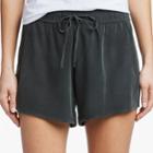 James Perse Silk Charmeuse Dolphin Short