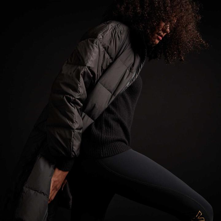 James Perse Full Zip Puffer Coat