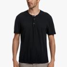 James Perse Contrast Stitch Henley