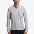James Perse Cotton Cashmere Jersey Henley