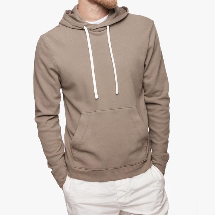 James Perse Double Face Fleece Toggle Hood