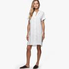 James Perse Rolled Sleeve Shirt Dress