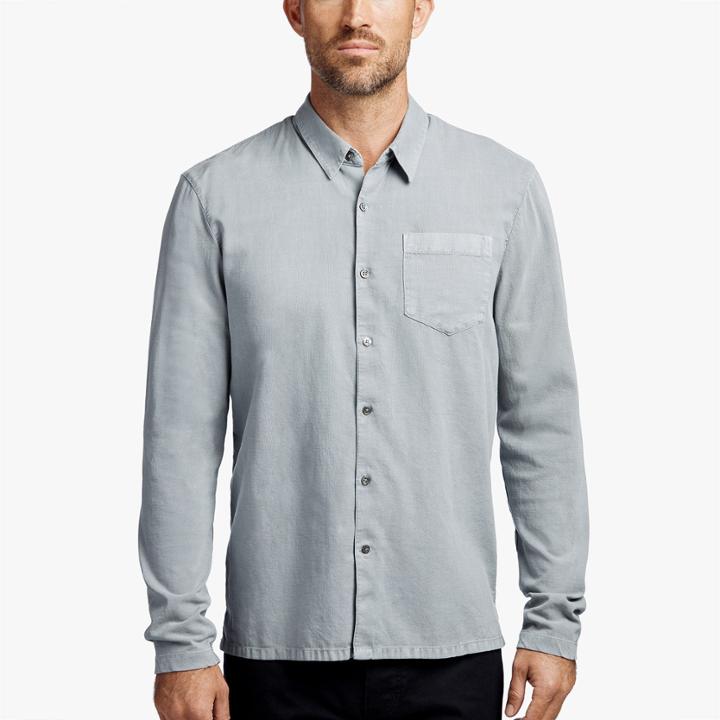 James Perse Contrast Jersey Shirt