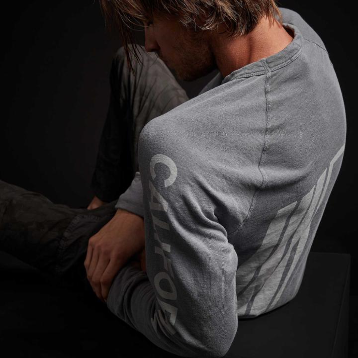 James Perse Vintage French Terry Sweatshirt W/ Graphic