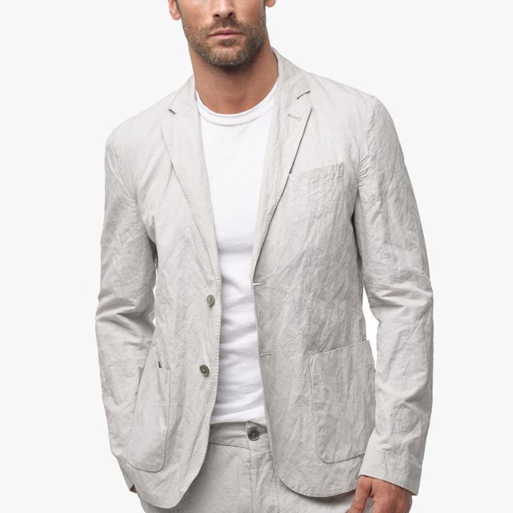 James Perse Cotton Metal Twill Blazer