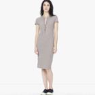 James Perse Cationic Dyed Henley Dress