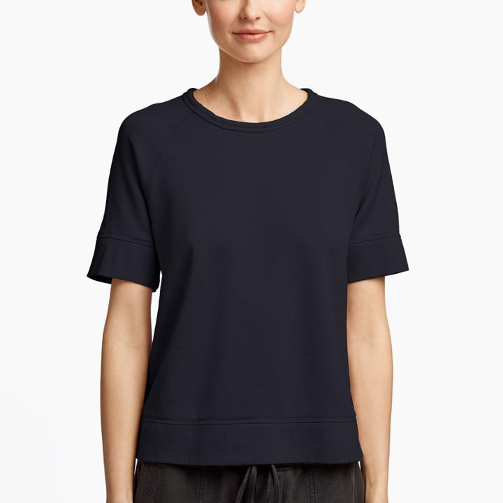 James Perse Nylon Cotton Terry Raglan