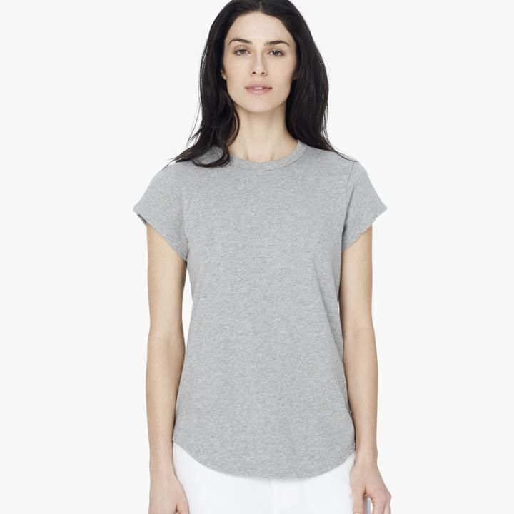 James Perse Vintage Fleece Cap Sleeve Top