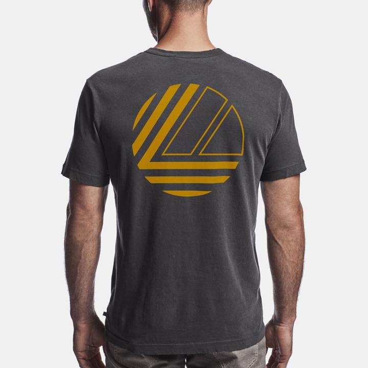 James Perse Geometric Graphic Crew Neck