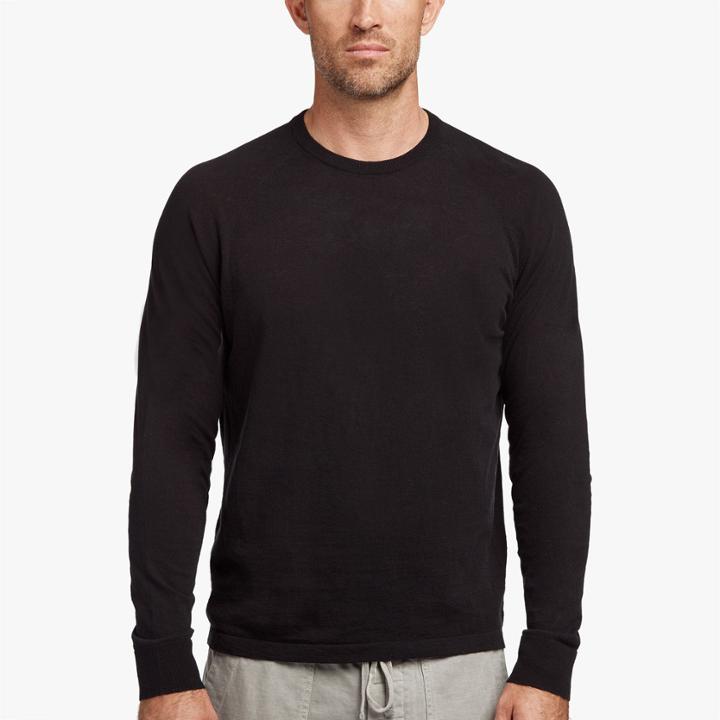 James Perse Cotton Melange Raglan Sweater