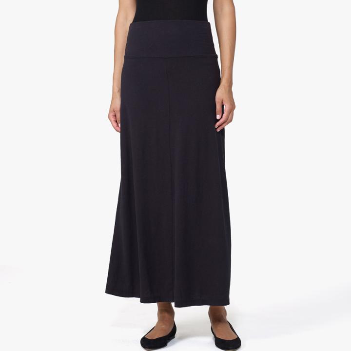 James Perse Brushed Jersey Long Skirt