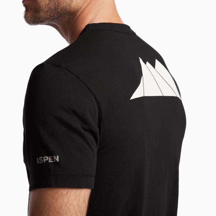 James Perse Aspen Mountains Graphic Tee