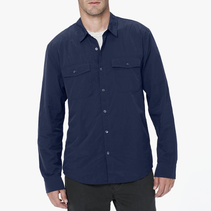James Perse Nylon Utility Shirt