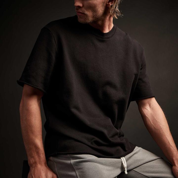 James Perse Oversized French Terry Sweatshirt