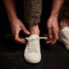 James Perse Men's Cotton Linen Vulcanized Sneaker