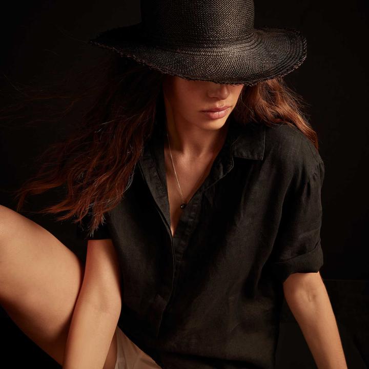 James Perse Relaxed Linen Shirt
