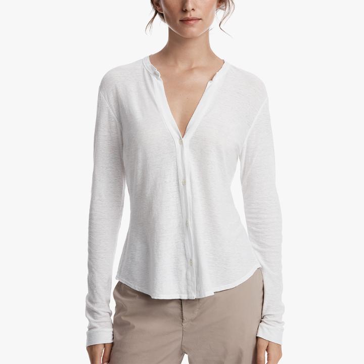 James Perse Cotton Linen Shirt