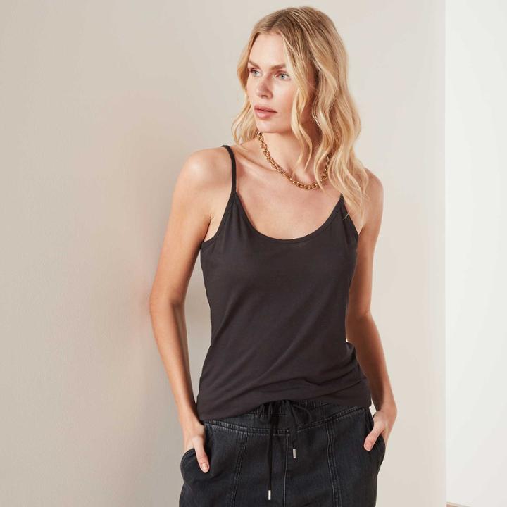 James Perse Clear Jersey Camisole