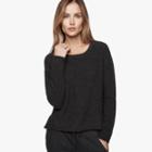 James Perse Plush Cashmere Cropped Sweater