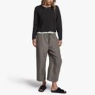 James Perse Linen Cropped Pant