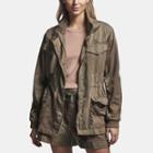James Perse Relaxed Camo Fatigue Jacket