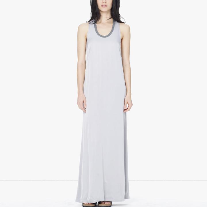 James Perse Long Racerback Ringer Dress