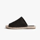 James Perse La Paz Leather Espadrille Mule - Womens
