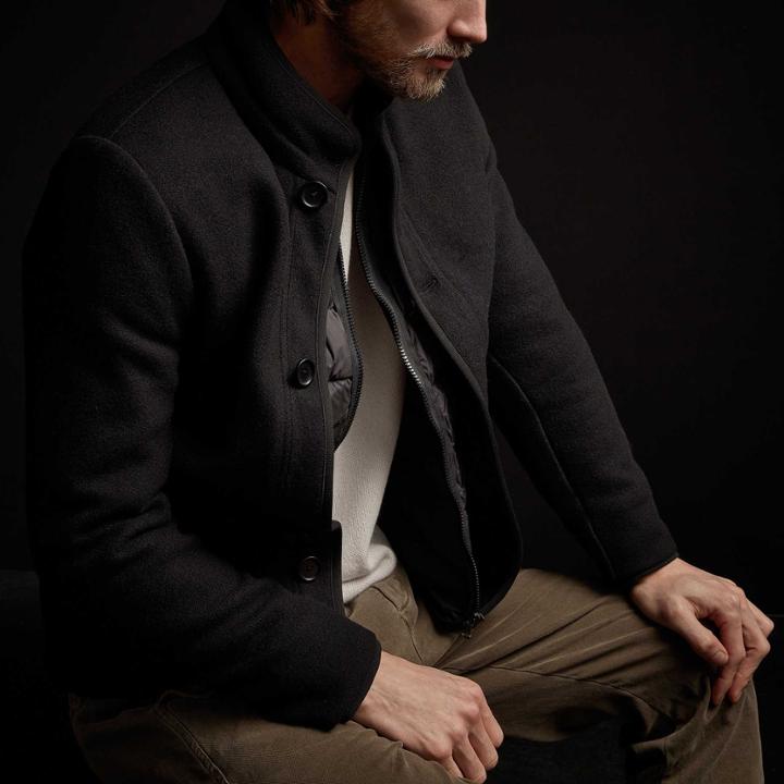 James Perse Wool Car Coat
